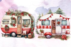 Christmas Whimsical Caravan Sublimation, Christmas Caravan Product Image 5