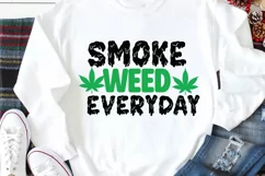 Straight Outter Weed SVG Cut File , Weed SVG Cut File Product Image 2