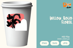 Willow Boho Floral Monogram Product Image 1