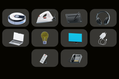 Electronic &amp; Appliances 3D Icon Pack Product Image 4