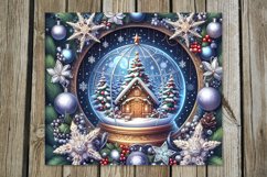 Retro Christmas | 8 Xmas Skinny Tumbler Sublimation Designs Product Image 4