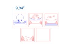 Springer Spaniel Dog SVG Laser cut file for Glowforge Product Image 4