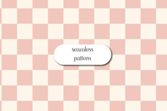 Soft Pink Checkerboard Seamless Pattern for Cute Designs Product Image 1