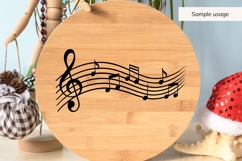 Hand Drawn Music Notes SVG Product Image 4