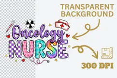 Oncology Nurse PNG, Cancer Care Nurse Sublimation Design Product Image 4