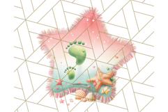 Alien Vacation Clipart PNG, Cute Summer Galaxy Art Clip Art Product Image 4