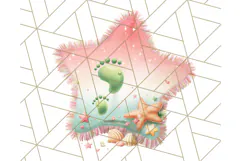 Alien Vacation Clipart PNG, Cute Summer Galaxy Art Clip Art Product Image 4