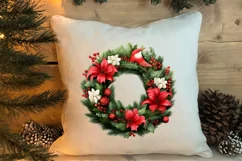 Festive Christmas Sewing Clipart , Christmas PNG Product Image 4
