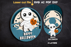 Halloween Bundle SVG laser cut files for Glowforge Product Image 4