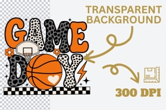 Game Day Basketball Sublimation PNG Product Image 3