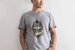 Wildlife Animals Claws T-Shirt Design Fierce Scratch Product Image 3