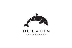 Dolphin Logo Design Vector Illustration Product Image 4
