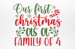 Baby&#039;s First Christmas SVG Product Image 4