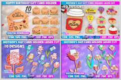 220 Card Holders Mega Bundle Laser Cut | Holidays Gift Ideas Product Image 4