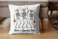 Vintage Skeleton Halloween PNGs Product Image 4