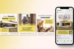 Yellow Brown Real Estate - Instagram Post Product Image 4