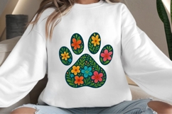 Paw Dog Print Sublimation PNG, Graphic Illustration Crafts Product Image 2