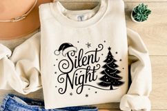 Silent Night Svg | Christmas svg | Shirt Svg Product Image 4