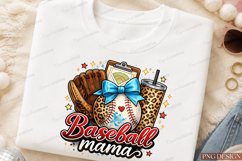 Baseball Mama Sublimation Design Product Image 4