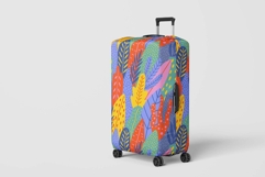 Bright Tropical Leaf Pattern Product Image 4