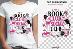 Book besties png design for T-shirts Product Image 3
