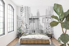 Wall mockup - Interior mockup - Wallpaper mockup Product Image 4