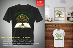 HELPING MINDS GROW Funny Educator School Shirt Team Spirit Product Image 2