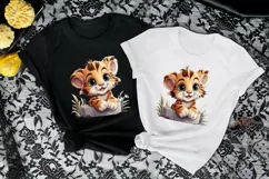 Cute baby tiger SVG, Cute baby tiger png Product Image 4