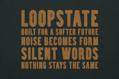 Brawn Display Font Bold Retro Distressed Product Image 4