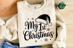 My 1st Christmas Svg | Christmas svg | Shirt Svg Product Image 5