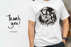 Wolf Howling at Moon SVG Product Image 4