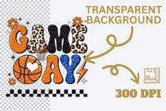 Game Day Basketball Sublimation Design Product Image 3