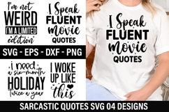 Sarcastic Quotes SVG Design - Sarcastic T-shirt Design Product Image 1