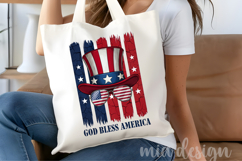 God Bless America PNG, Uncle Sam Hat Patriotic Sublimation Product Image 4