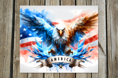 Patriotic USA veteran | american Skinny Tumbler Designs PL Product Image 4