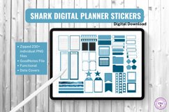 Shark Digital Planner Stickers Product Image 4