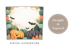 Cute Halloween Tumbler PNG, Pumpkins Tumbler Sublimation Product Image 4