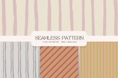 Stripe Pattern Background Gift Wrap Wallpaper Digital Paper1 Product Image 1