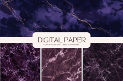 Purple Agate Marble Texture Background Wallpaper Backdrops Product Image 1