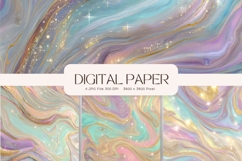 Rainbow Agate Marble Texture Background pastel Wallpaper_115 Product Image 1