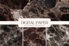 Black Marble Texture Background Wallpaper Stone Backdrops131 Product Image 1