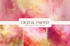 Pink Agate Marble Texture Background Wallpaper Backdrop_107 Product Image 1