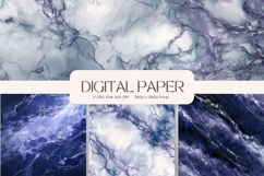 Blue Marble Texture Background Wallpaper Backdrops_78 Product Image 1