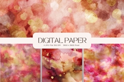 Pink Agate Marble Texture Background Wallpaper Backdrop_106 Product Image 1