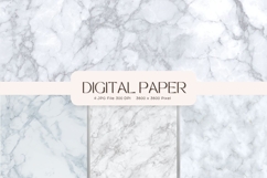 White Marble Texture Background Wallpaper Stone Backdrops125 Product Image 1