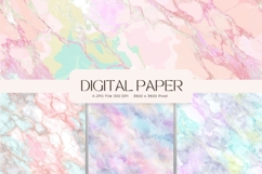 Rainbow Agate Marble Texture Background pastel Wallpaper_36 Product Image 1