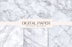White Marble Texture Background Wallpaper Stone Backdrops_86 Product Image 1