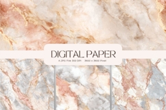 White Marble Texture Background Wallpaper Stone Backdrops_4 Product Image 1
