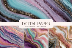 Rainbow Agate Marble Texture Background pastel Wallpaper_110 Product Image 1