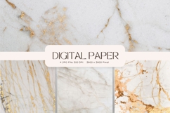 White Marble Texture Background Wallpaper Stone Backdrops128 Product Image 1